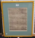 André Masson, Microcosm, monochrome etching