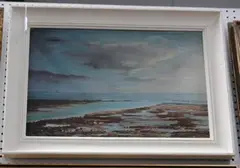 John Mills, Bembridge Ledge, oil on canvas