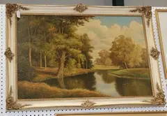 New Forest by David Mead, oil on canvas, sold May 2015