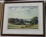 Frank Corbyn Price, The Waning Summer, 1926, watercolour