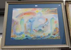 J.W. Macleod, Life Forces, watercolour