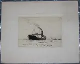 Norman Wilkinson, Study of a Liner