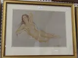 Luisa Dominguez, Venus' (Female Nude), pastel