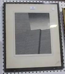 John Davidson, Peripheron/Skylon No. 5, pencil drawing