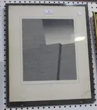 John Davidson, Peripheron/Skylon No. 5, pencil drawing
