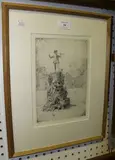 Alfred J. Bennett, Peter Pan, monochrome etching
