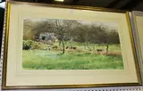 Richard Thorn, Quiet in the Afternoon, watercolour