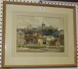 M. Kitchener, View of Arundel, watercolour