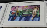 Andy Waite, Sunbather I, watercolour