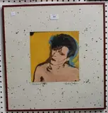Andrew Christian, Fashions' (Head and Shoulders Portrait of David Bowie), 1981, mixed media