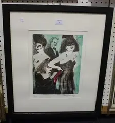 David Remfry, Walpurgisnacht, colour etching