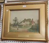 George S. Sinclair, A Sussex Cottage, Hardham, Nr Pulborough, watercolour