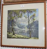 R.L. Howey, Derwentwater, pastel