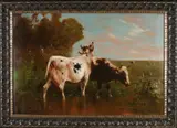 Henry Schouten, Landschap met koeien