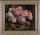 Evert Moll, Bloemstilleven, Olieverf op linnen
