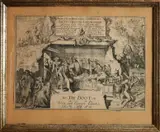 Anticurius van Loevestein, De doot van het eewigh edict, 17e - 18e Eeuwse gravure