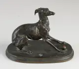 Pierre-Jules Mêne, Bronzen windhond