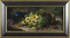 Frans Mortelmans, Stilleven met violen, Olieverf op linnen