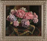 Evert Moll, Bloemstilleven, Olieverf op linnen