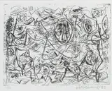 Theo Wolvecamp, '83, Abstracte compositie, Lithografie op papier