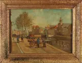 Onduidelijk gesigneerd, Delftse haven