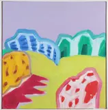 Johan Haanstra, Tjallebord, Olieverf op linnen