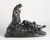 H. Muller by Antiek Duits bronzen figuur door H, sold Apr 2021