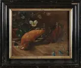 A. van Ravenswaay F., Stilleven met vogel