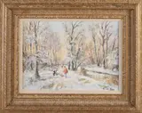 Niek Van der Plas, Winters bosgezicht