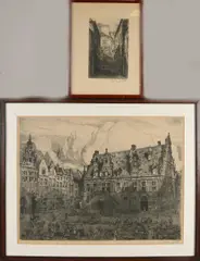 Eugène Lücker, 2x Luik, Twee etsen