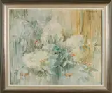 J.C. Zeeman, Bloemstilleven, Olieverf op linnen