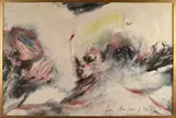 Jan Burssens, Abstracte compositie, Acryl op linnen