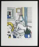 Roy Lichtenstein, Naakte dame op bed