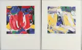 2x J.A. Smit, Mokum Red + a Bellona, Eén maal lithografie nr