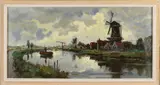 J. van Dijk, Molen aan de vaart
