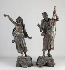 2 Beelden, Muzikant + danseres
