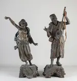2 Beelden, Muzikant + danseres