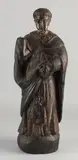Houten figuur, Monnik