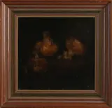 Ferdinand Boersma, Stilleven met uien, Olieverf op paneel
