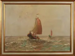 Aarnout van Gilst, Volendamse vissersboten