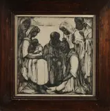 Willem van den Berg, Bijbelse voorstelling, Ets op papier