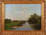 V. Bauffe, Koeien in polder