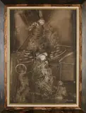 Merida, Surrealistische voorstelling, Mixed media op paneel