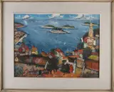 Fedor Melancec, Zagreb Joegoslavië, Olieverf op linnen