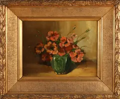 J. Lammers, Stilleven met gemberpot, Olieverf op paneel