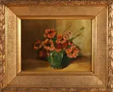 J. Lammers, Stilleven met gemberpot, Olieverf op paneel