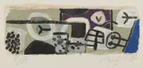 Guillaume Corneille, Abstracte compositie, Lithografie op papier