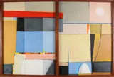 Dirkjan Ribbeling, Moderne composities, Olieverf op paneel