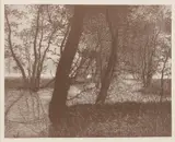 E.R. Homan, Riviergezicht, 1981, Ets op papier