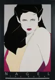 Patrick Nagel, Damesbuste, Lithografie op papier